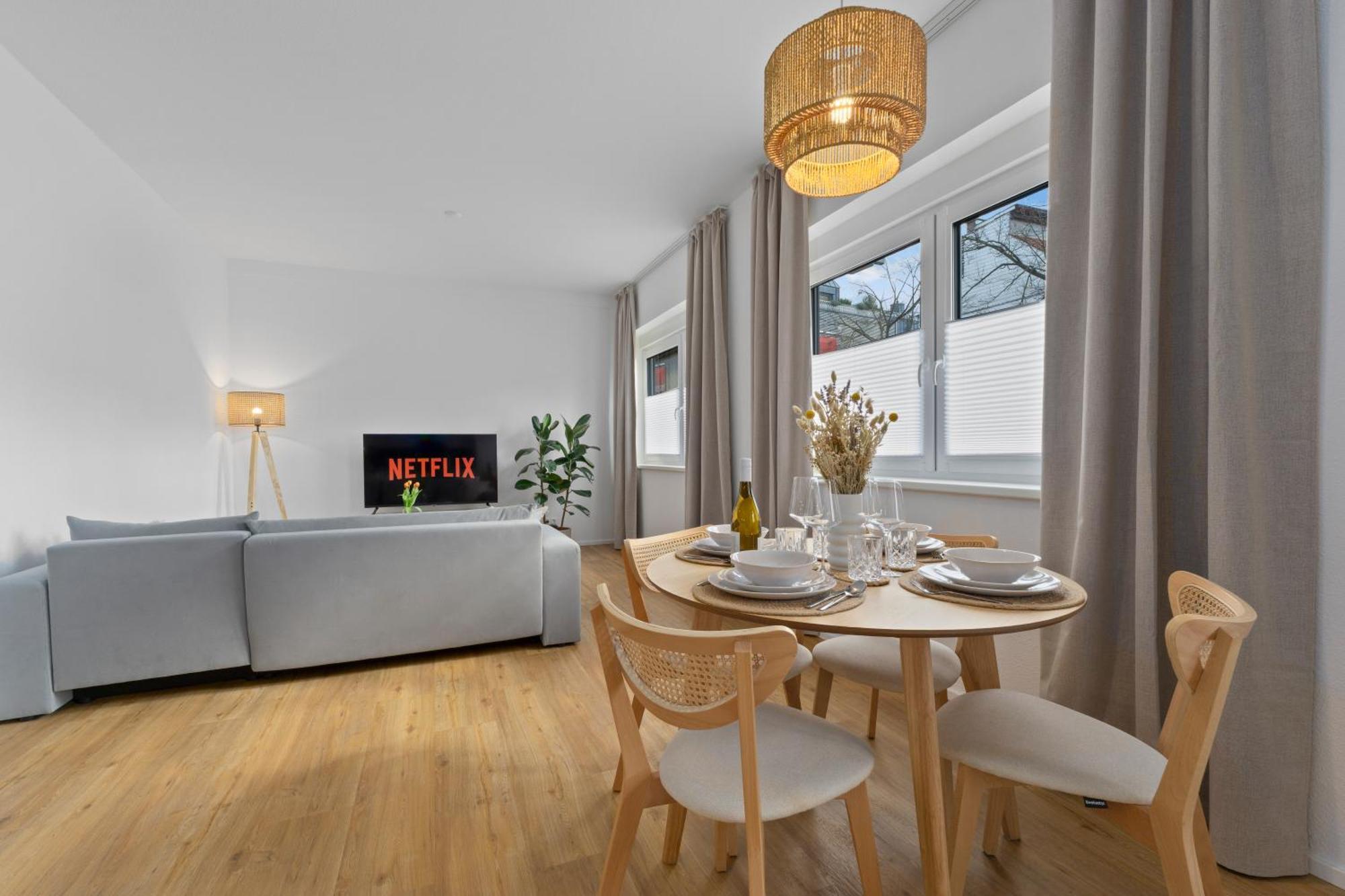 Charmante Design-Apartments In Top Lage - Naehe Altstadt - Parkplaetze - Netflix Bad Kreuznach Buitenkant foto